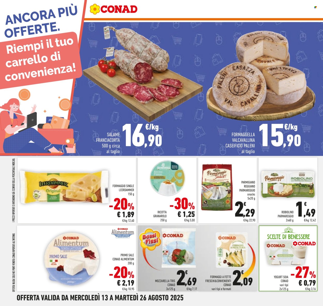 Volantino Conad - 13/8/2025 - 26/8/2025. Pagina 22