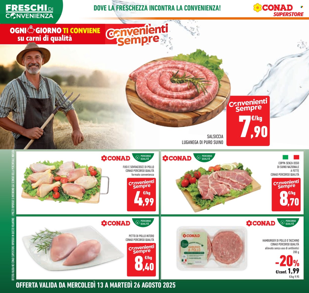 Volantino Conad Superstore - 13/8/2025 - 26/8/2025. Pagina 2