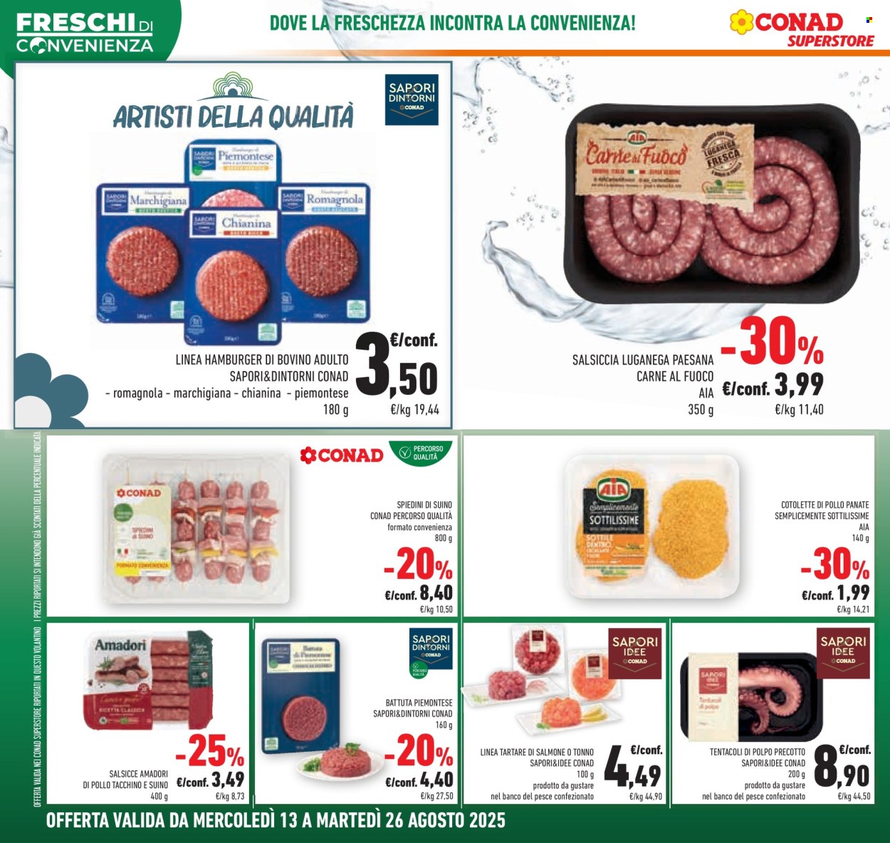 Volantino Conad Superstore - 13/8/2025 - 26/8/2025. Pagina 4