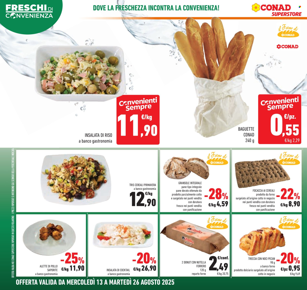Volantino Conad Superstore - 13/8/2025 - 26/8/2025. Pagina 10