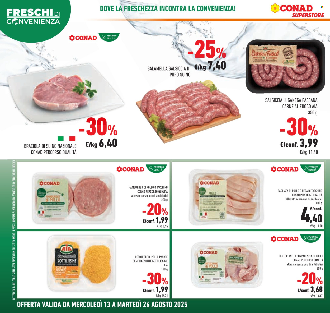 Volantino Conad Superstore - 13/8/2025 - 26/8/2025. Pagina 2