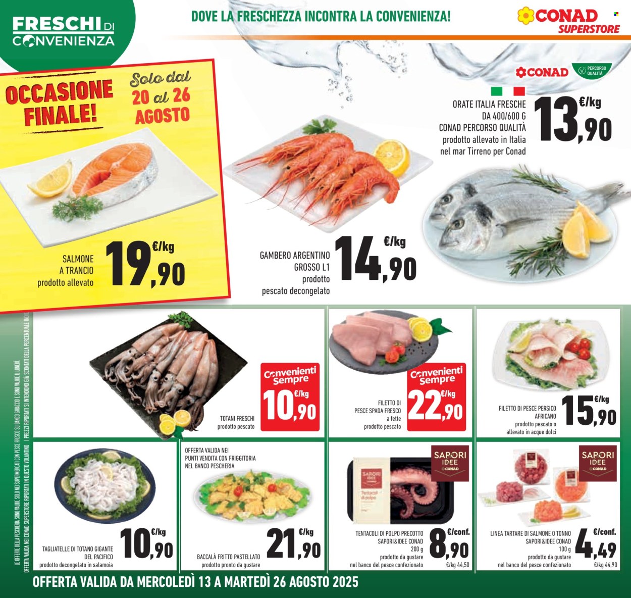 Volantino Conad Superstore - 13/8/2025 - 26/8/2025. Pagina 6