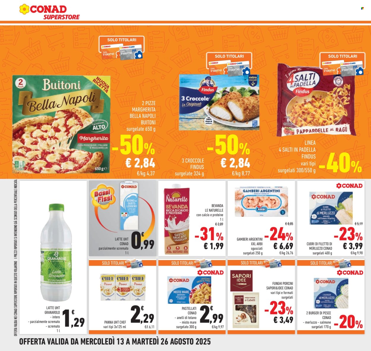 Volantino Conad Superstore - 13/8/2025 - 26/8/2025. Pagina 16