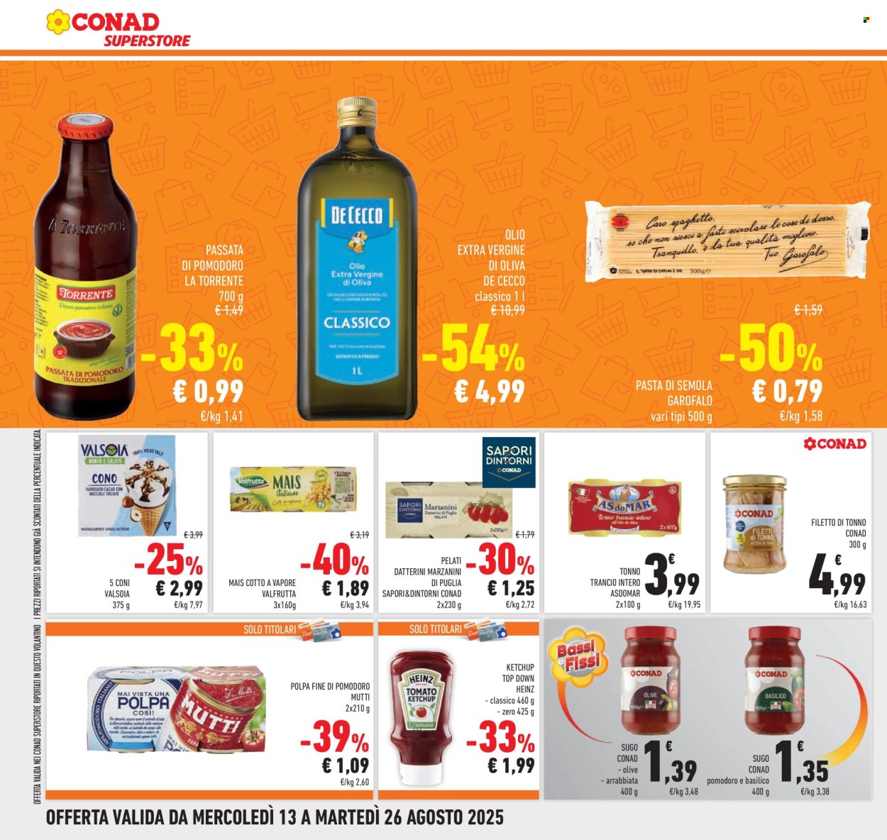 Volantino Conad Superstore - 13/8/2025 - 26/8/2025. Pagina 18