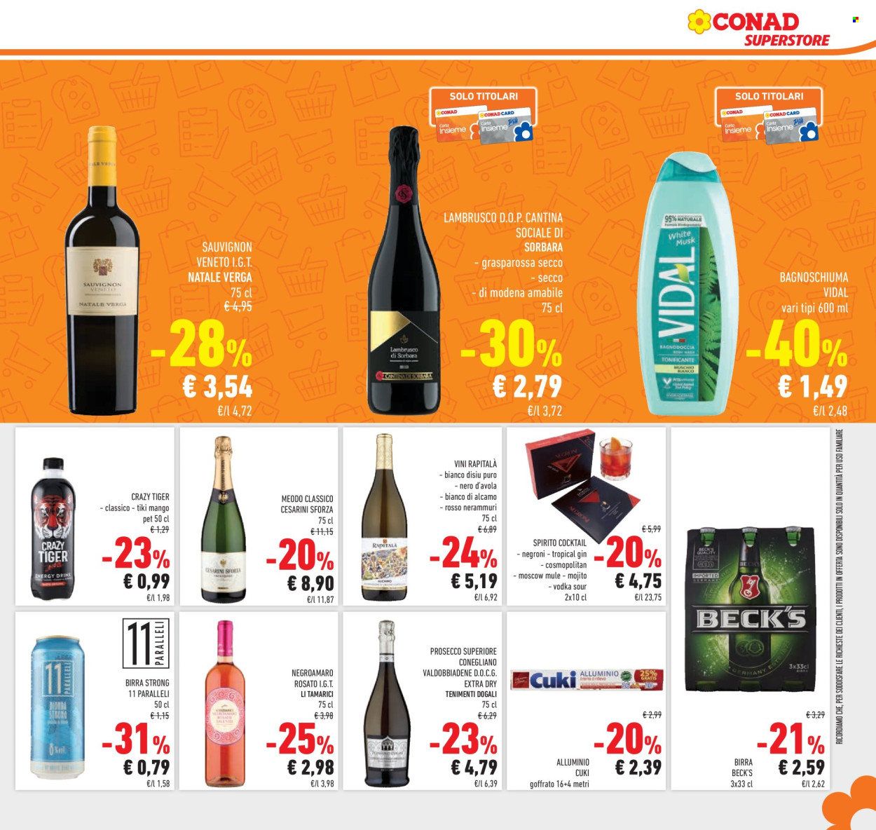 Volantino Conad Superstore - 13/8/2025 - 26/8/2025. Pagina 19