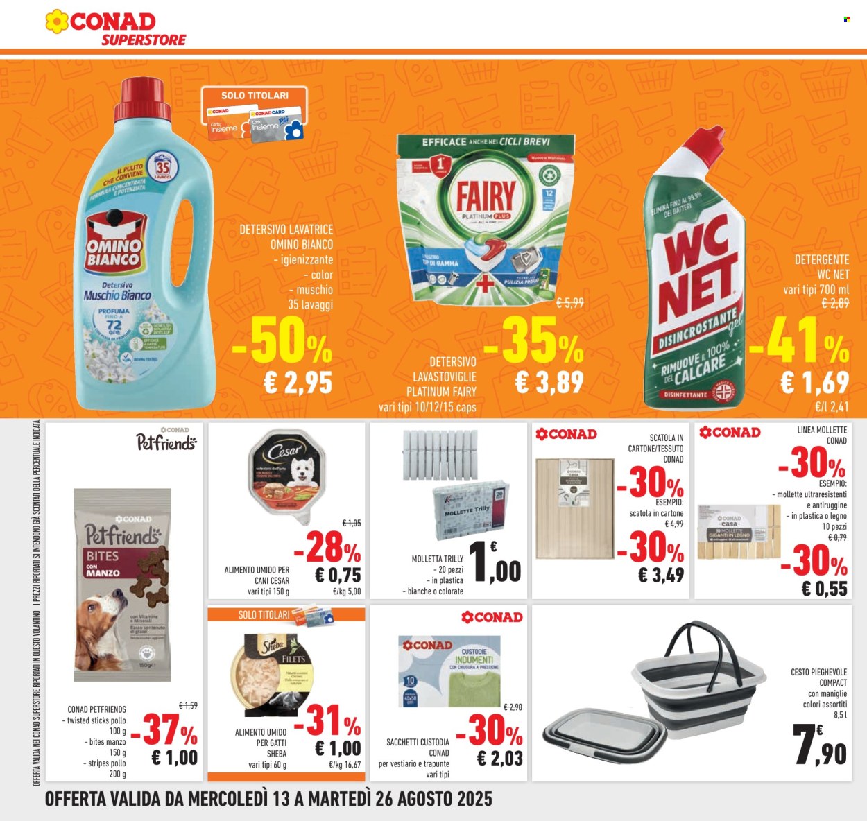 Volantino Conad Superstore - 13/8/2025 - 26/8/2025. Pagina 22
