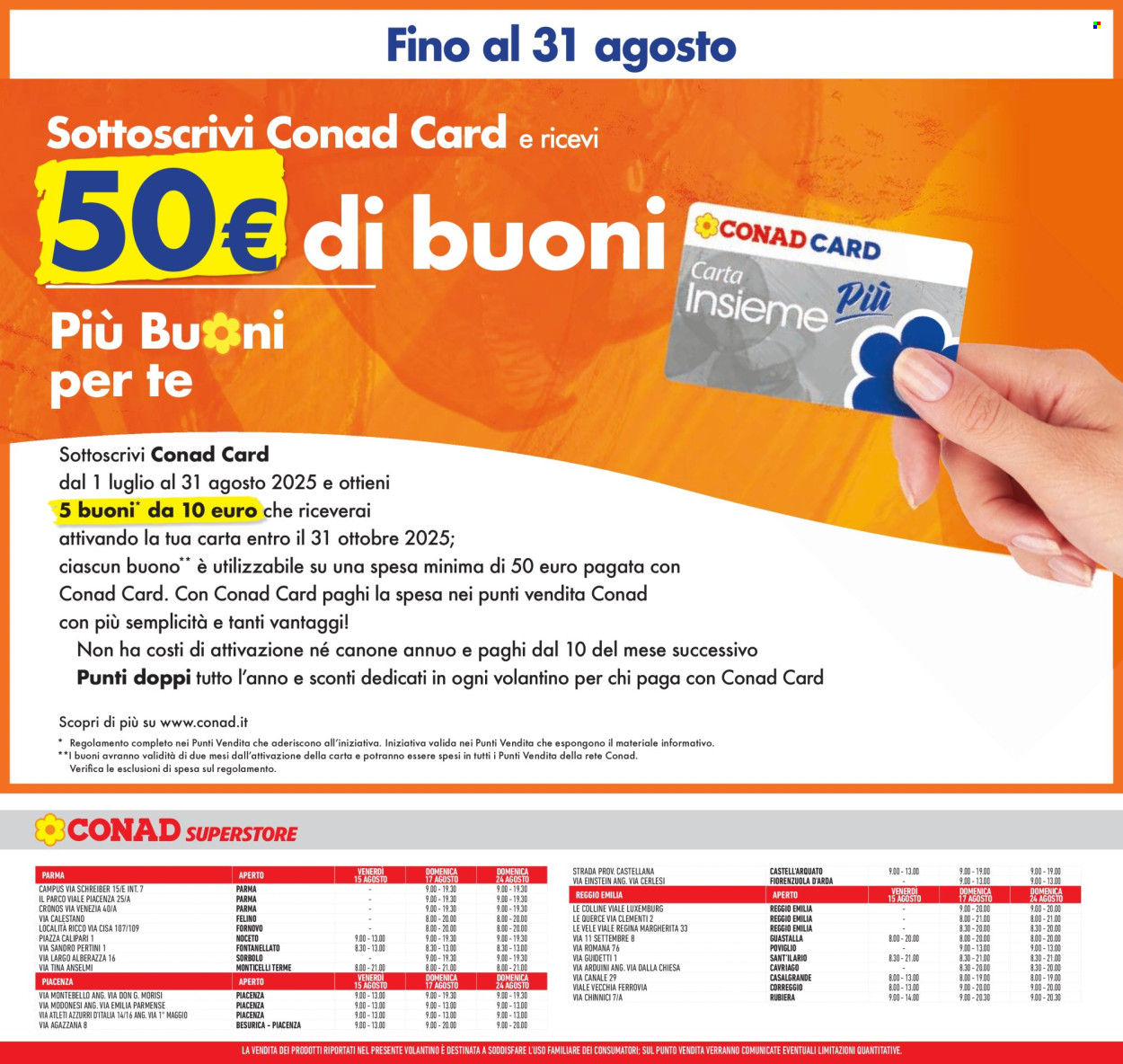 Volantino Conad Superstore - 13/8/2025 - 26/8/2025. Pagina 32