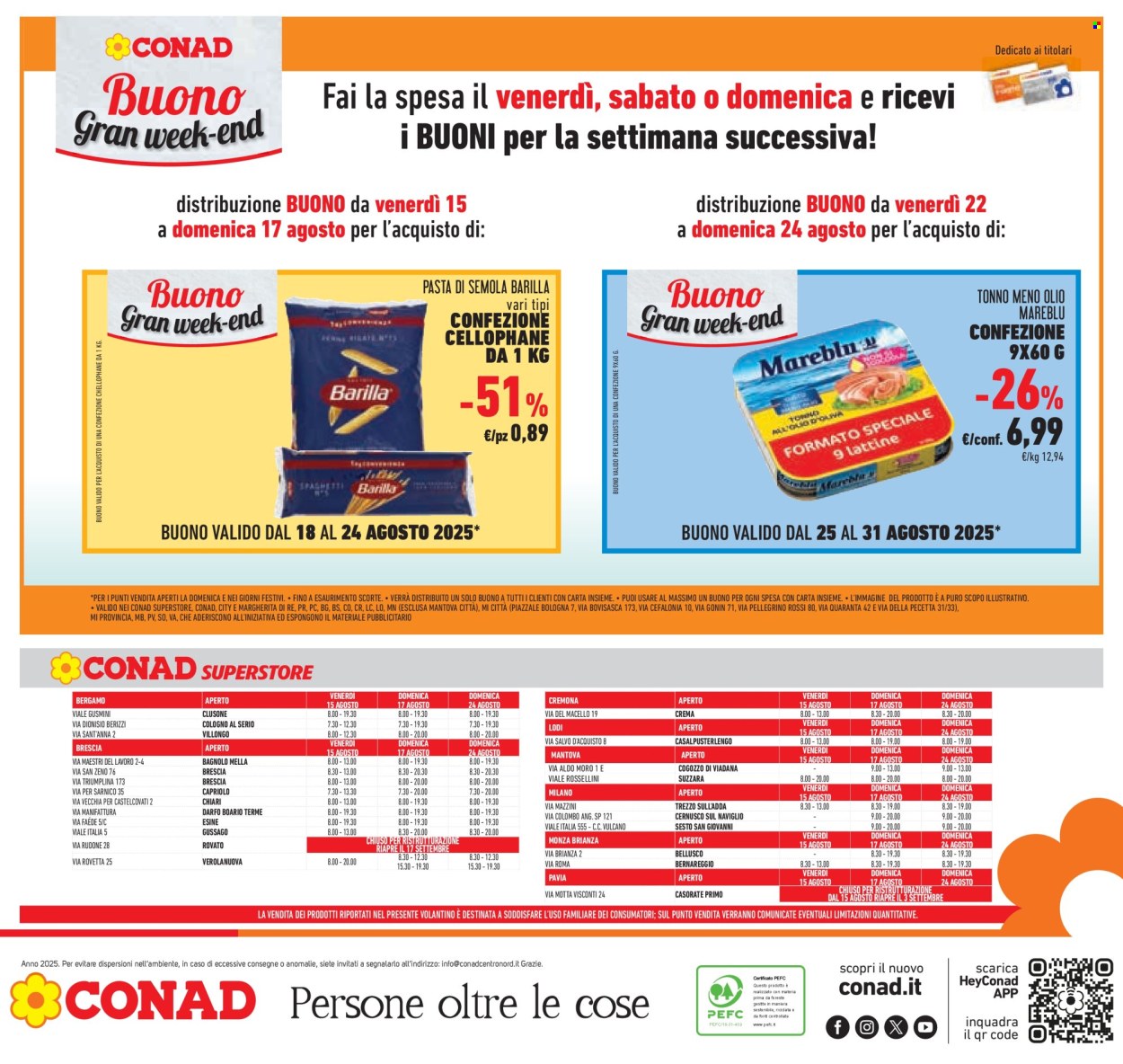 Volantino Conad Superstore - 13/8/2025 - 26/8/2025. Pagina 42