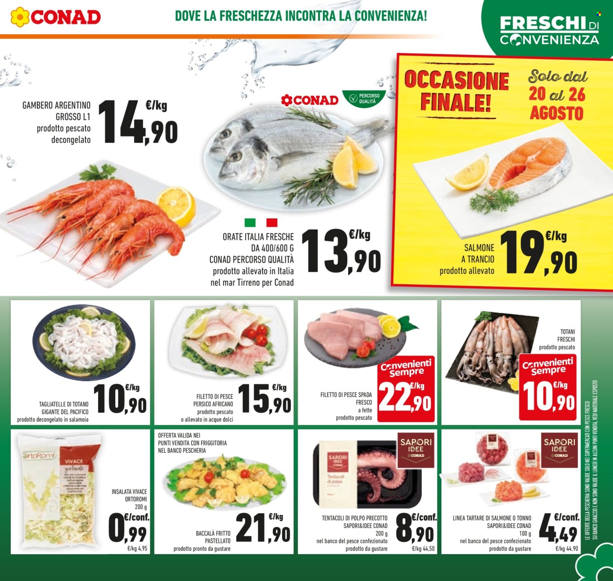 Volantino Conad - 13/8/2025 - 26/8/2025. Pagina 3