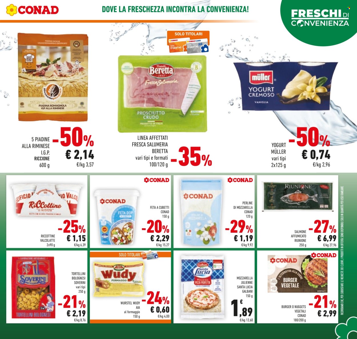 Volantino Conad - 13/8/2025 - 26/8/2025. Pagina 9