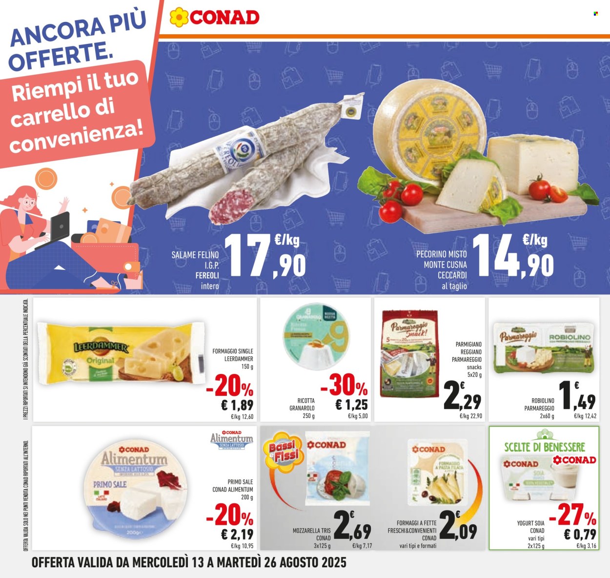Volantino Conad - 13/8/2025 - 26/8/2025. Pagina 19