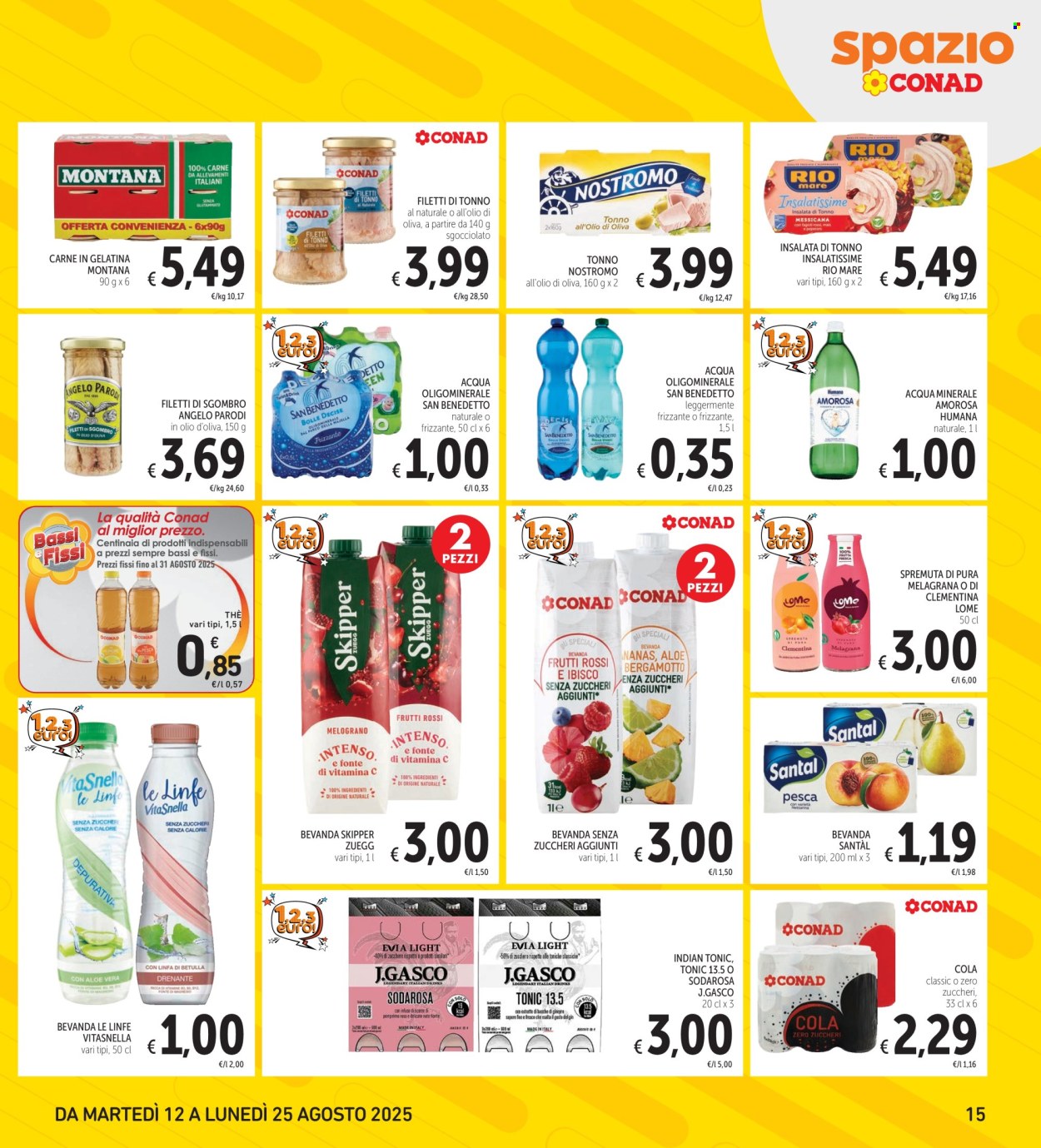 Volantino Spazio Conad - 12/8/2025 - 25/8/2025. Pagina 15