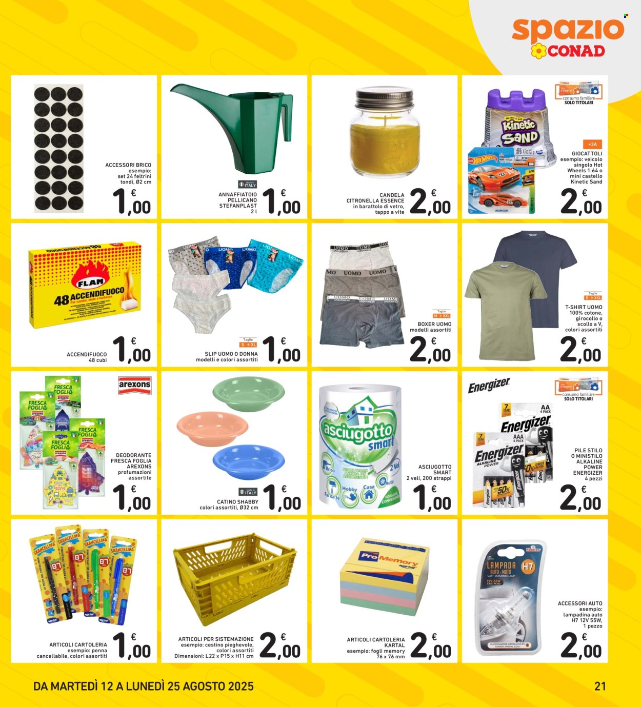 Volantino Spazio Conad - 12/8/2025 - 25/8/2025. Pagina 21