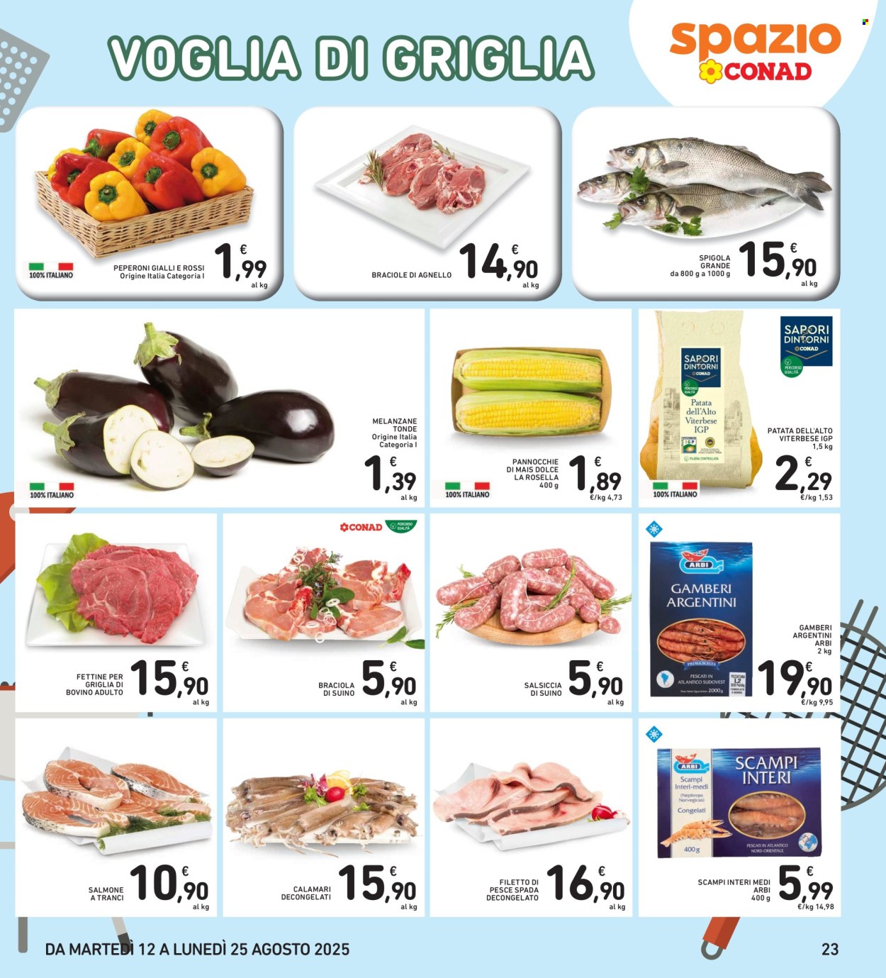 Volantino Spazio Conad - 12/8/2025 - 25/8/2025. Pagina 23