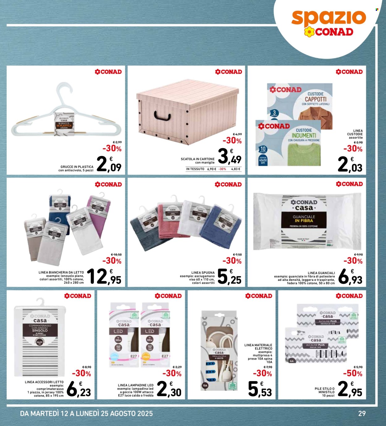 Volantino Spazio Conad - 12/8/2025 - 25/8/2025. Pagina 29