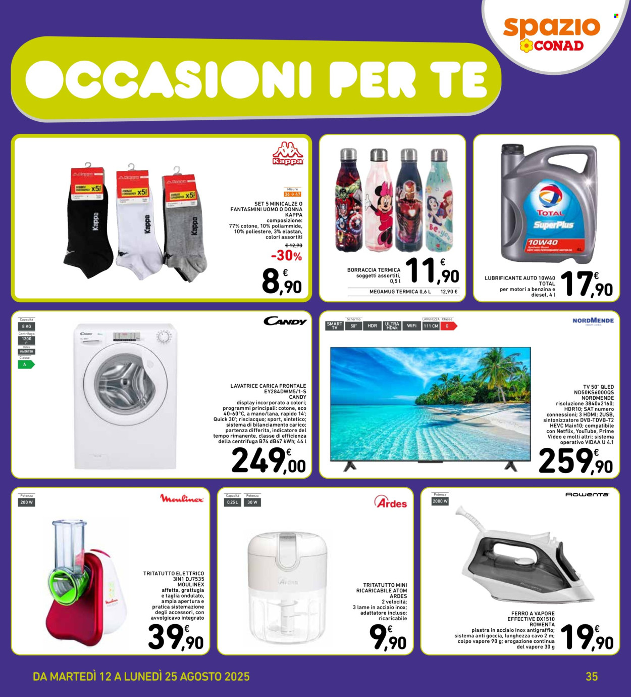 Volantino Spazio Conad - 12/8/2025 - 25/8/2025. Pagina 35