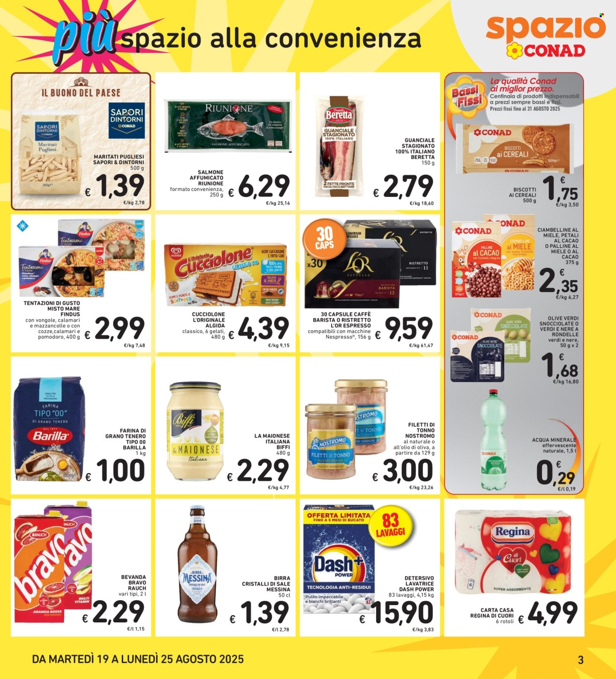Volantino Spazio Conad - 19/8/2025 - 25/8/2025. Pagina 3