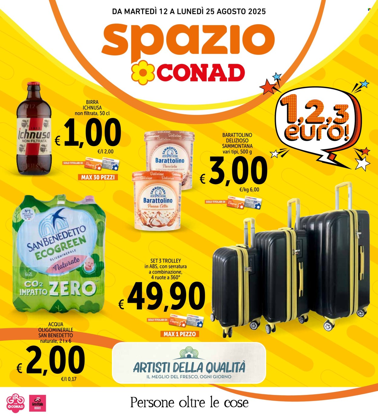 Volantino Spazio Conad - 12/8/2025 - 25/8/2025. Pagina 1