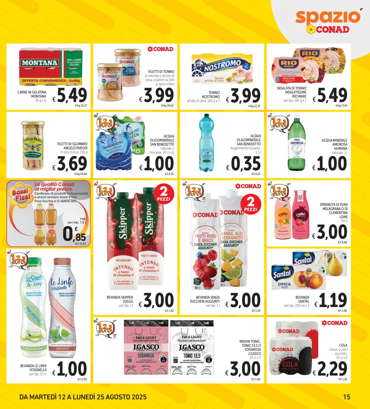 Volantino Spazio Conad - 12/8/2025 - 25/8/2025. Pagina 15