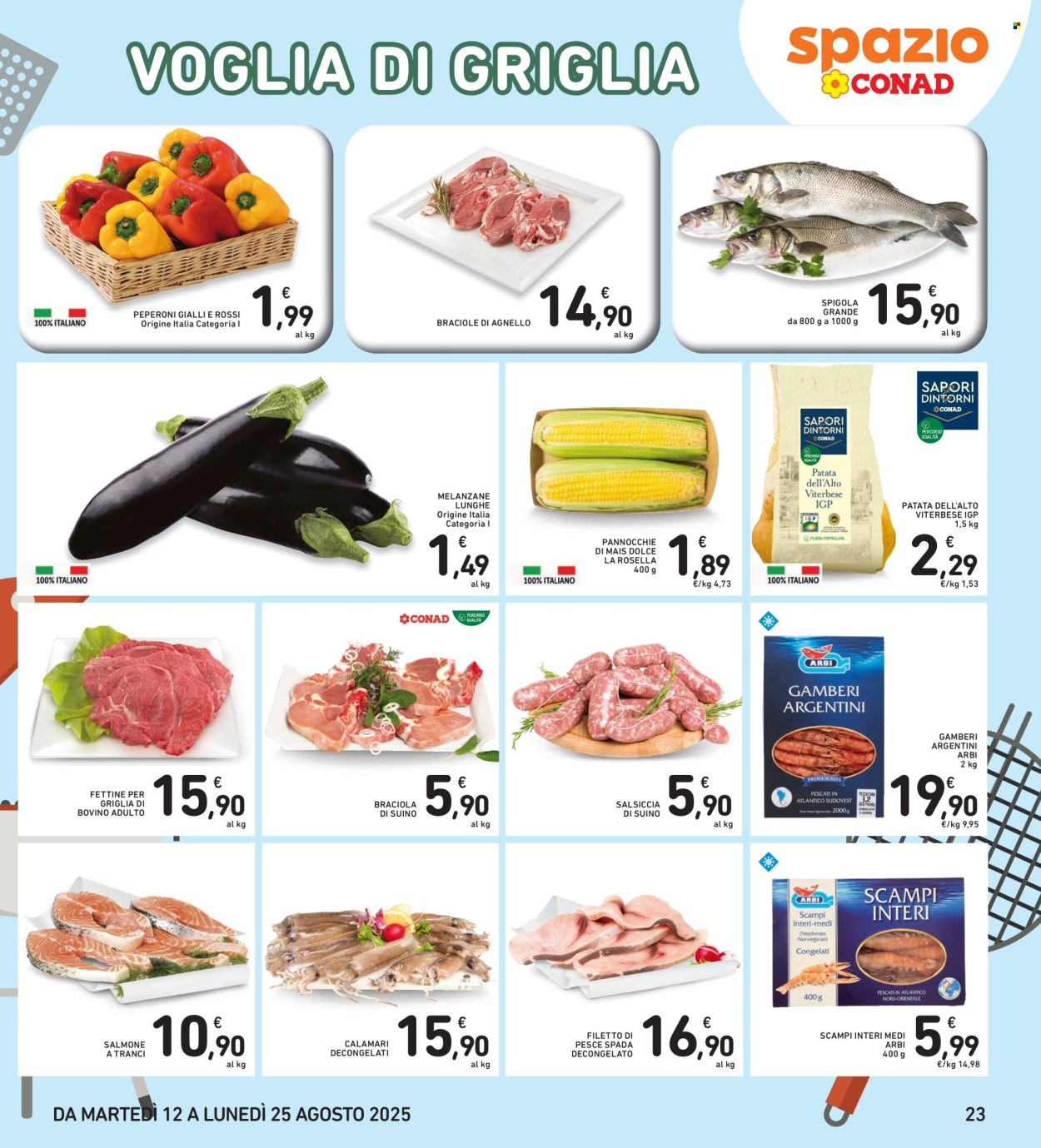 Volantino Spazio Conad - 12/8/2025 - 25/8/2025. Pagina 23