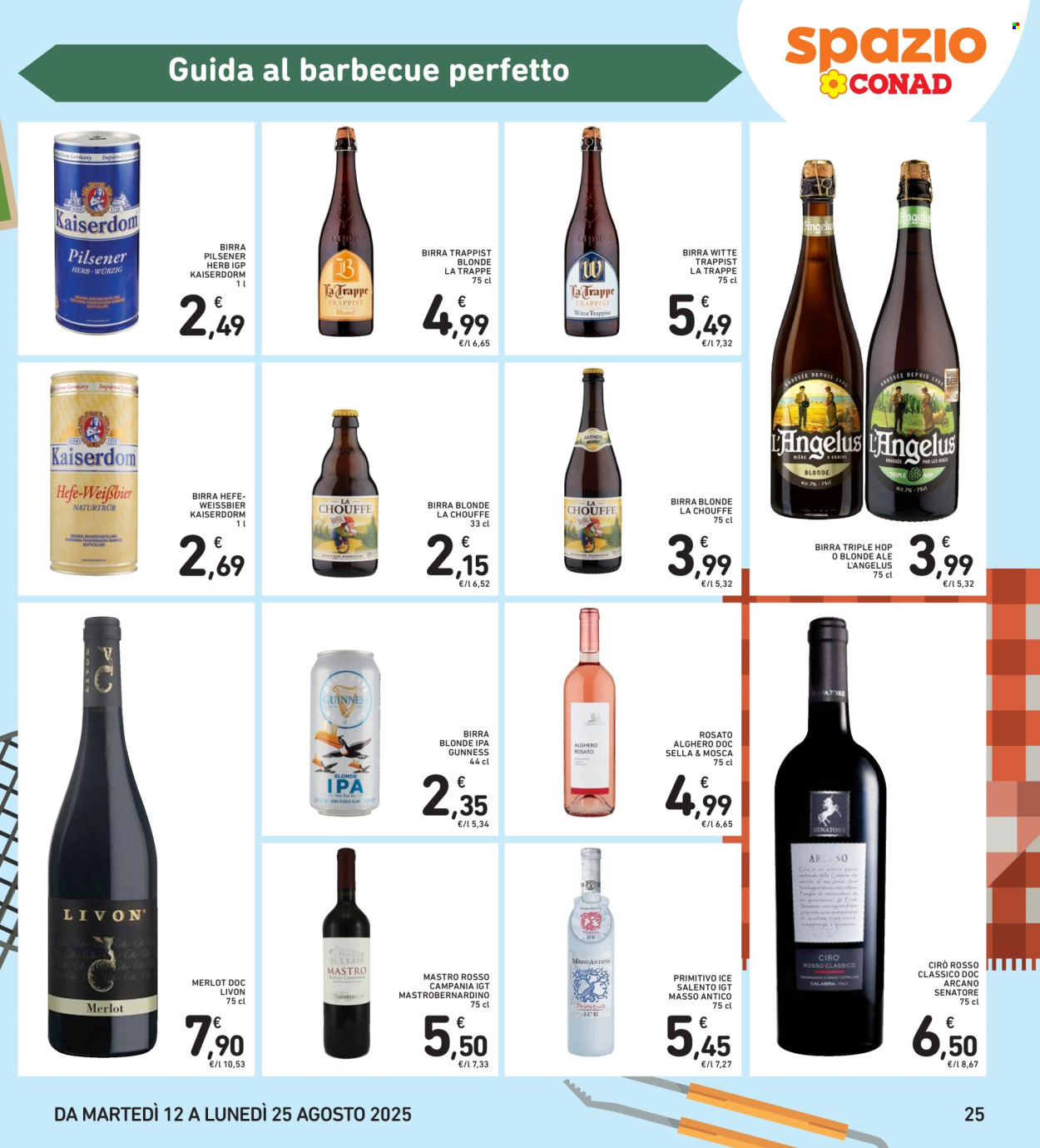 Volantino Spazio Conad - 12/8/2025 - 25/8/2025. Pagina 25