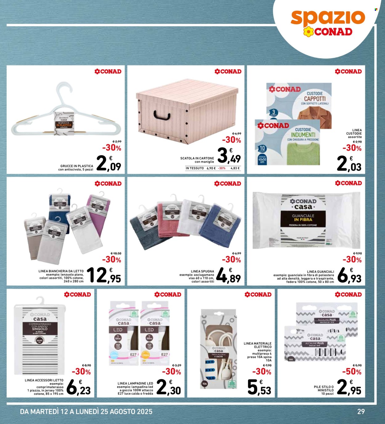 Volantino Spazio Conad - 12/8/2025 - 25/8/2025. Pagina 29
