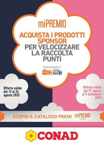 Volantino Conad - 13/8/2025 - 9/9/2025.