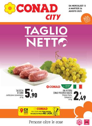 Volantino Conad - 13/8/2025 - 26/8/2025.