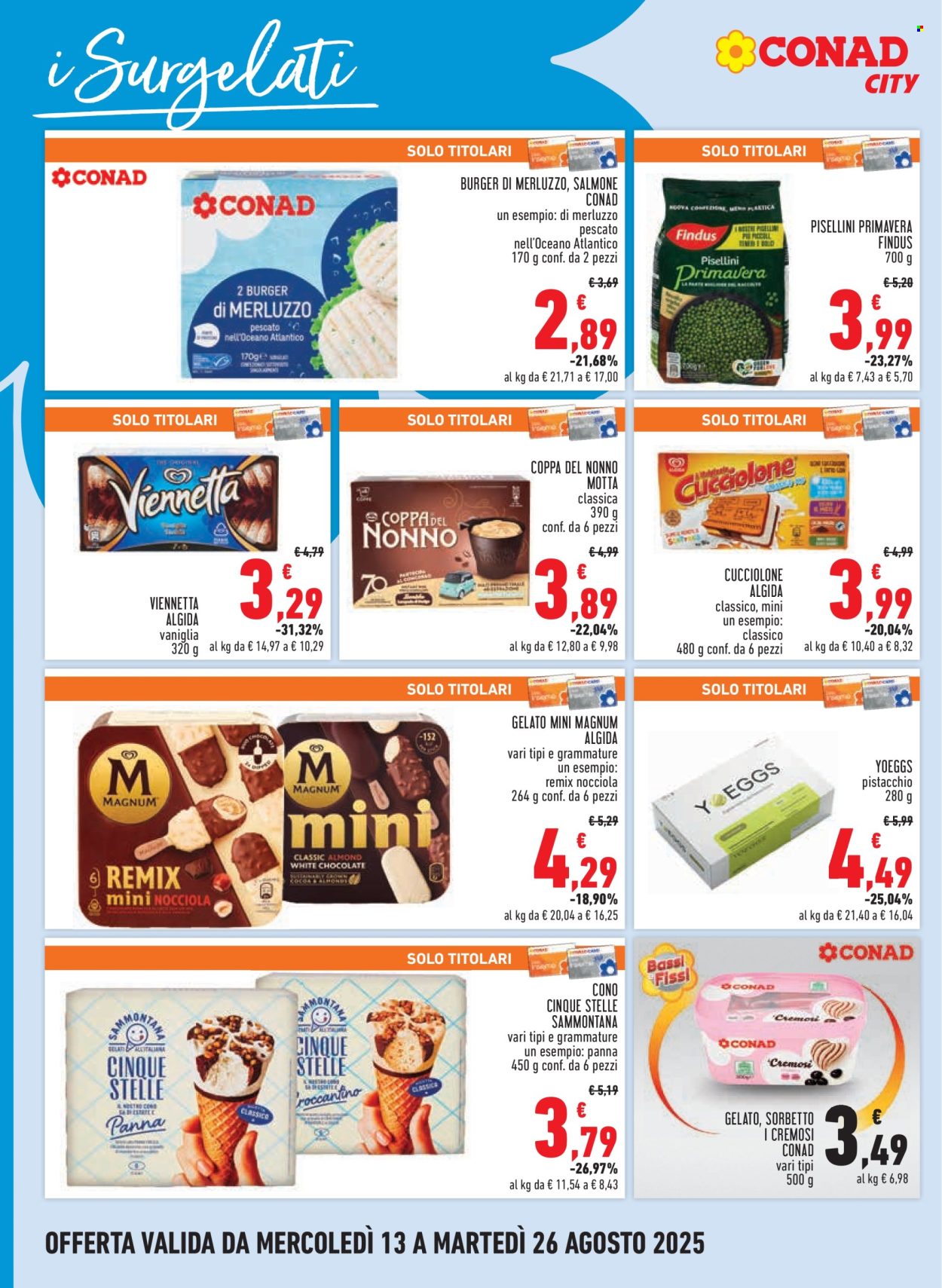 Volantino Conad - 13/8/2025 - 26/8/2025. Pagina 10