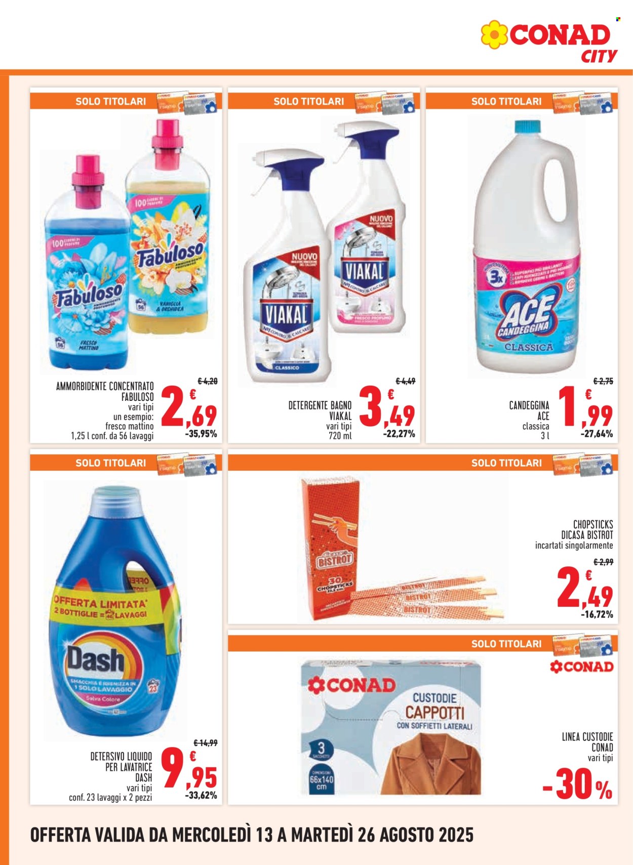 Volantino Conad - 13/8/2025 - 26/8/2025. Pagina 16