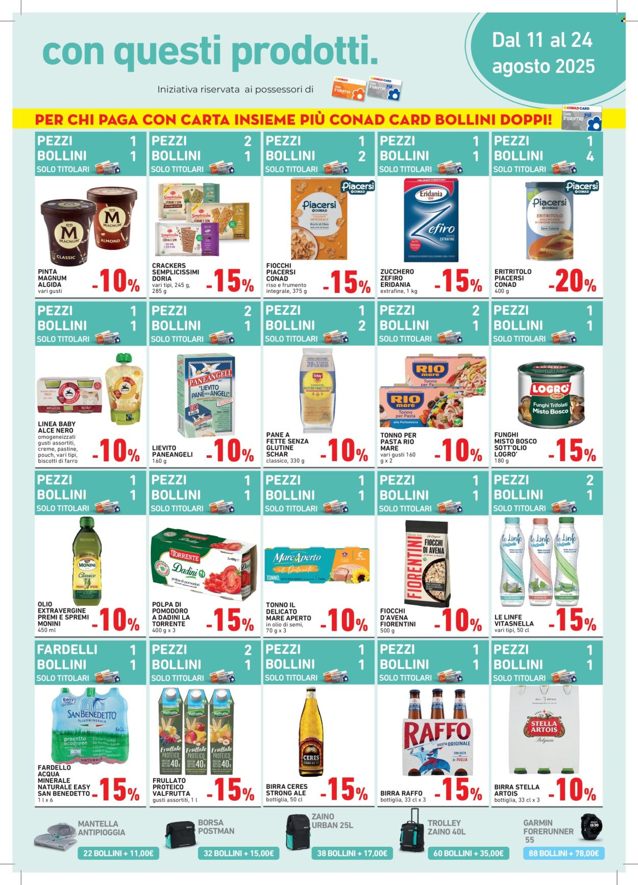 Volantino Conad - 11/8/2025 - 24/8/2025. Pagina 3