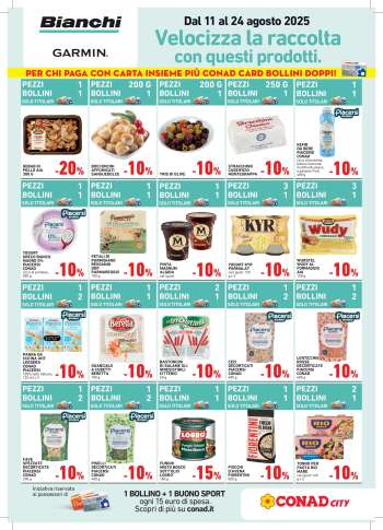 Volantino Conad - 11/8/2025 - 24/8/2025.