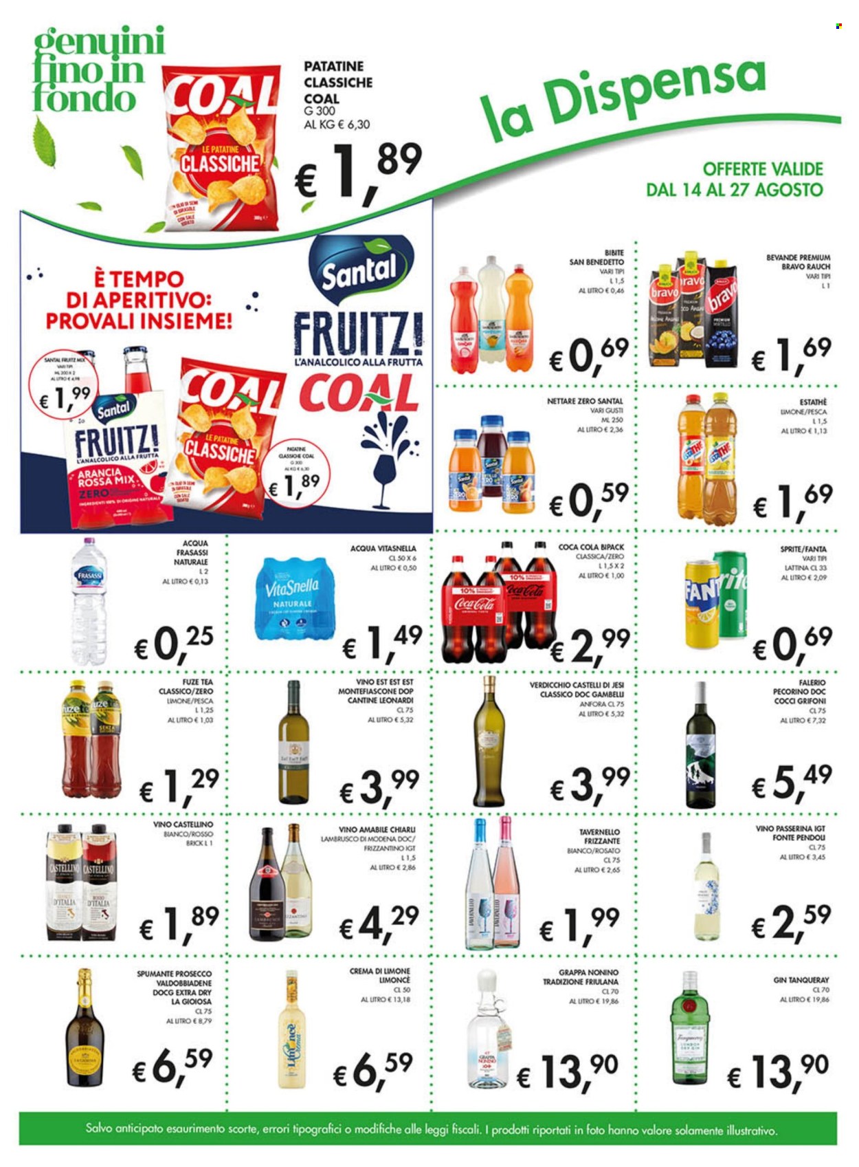 Volantino COAL - 14/8/2025 - 27/8/2025. Pagina 10