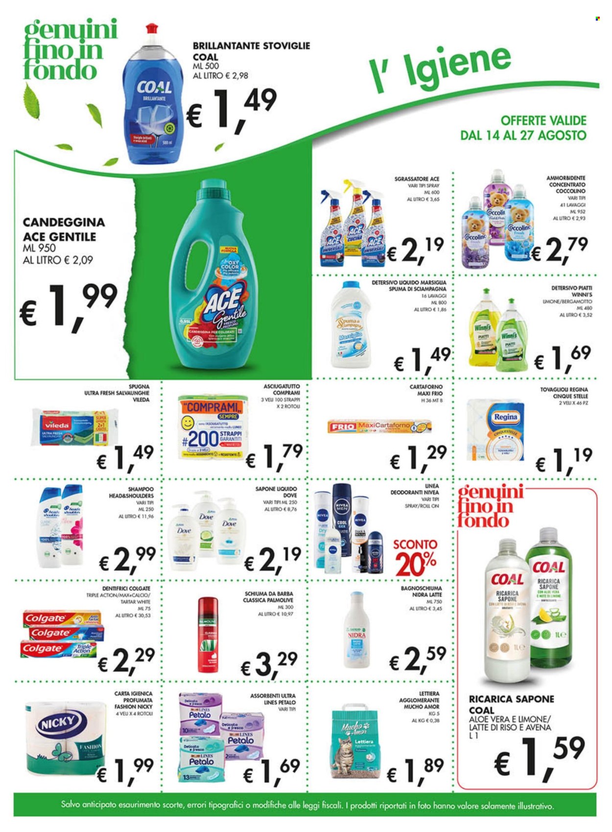Volantino COAL - 14/8/2025 - 27/8/2025. Pagina 14