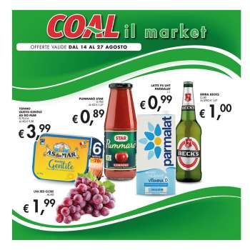 Volantino COAL - 14/8/2025 - 27/8/2025.
