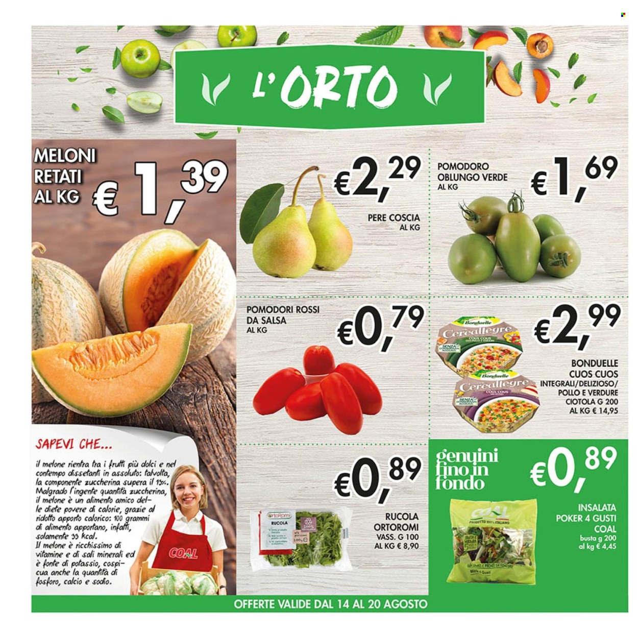 Volantino COAL - 14/8/2025 - 27/8/2025. Pagina 2
