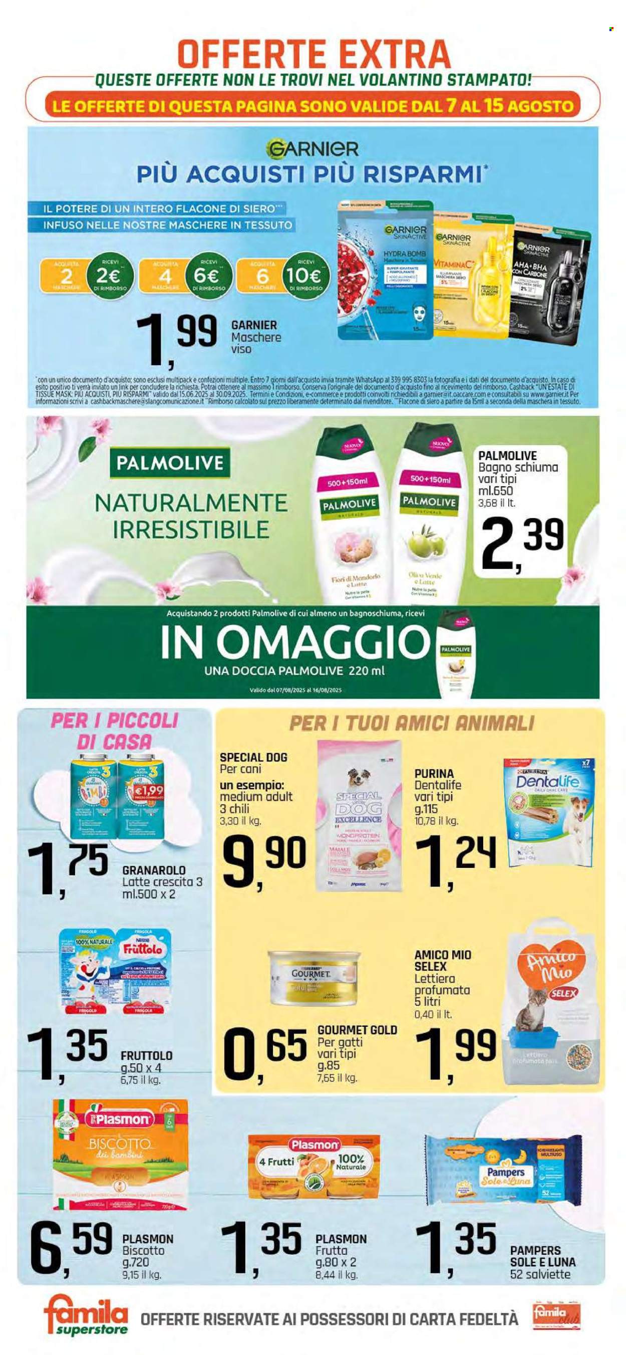 Volantino Famila - 7/8/2025 - 15/8/2025. Pagina 28