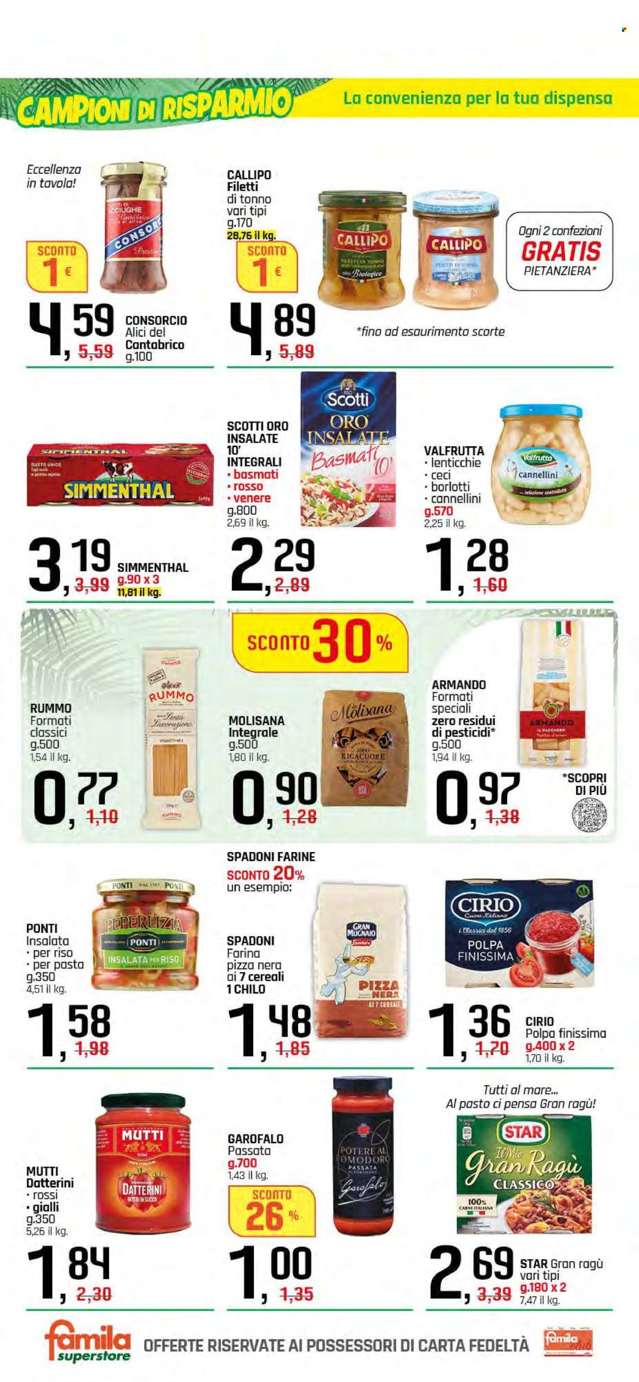 Volantino Famila - 7/8/2025 - 15/8/2025. Pagina 15