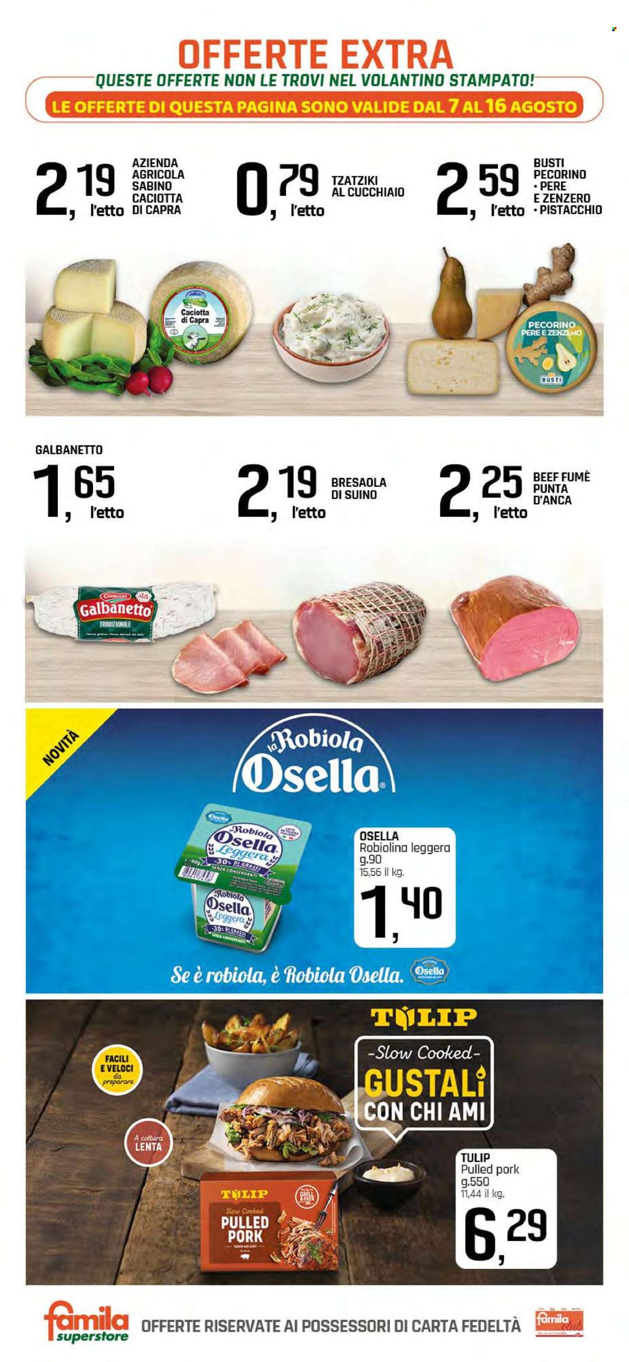 Volantino Famila - 7/8/2025 - 15/8/2025. Pagina 18