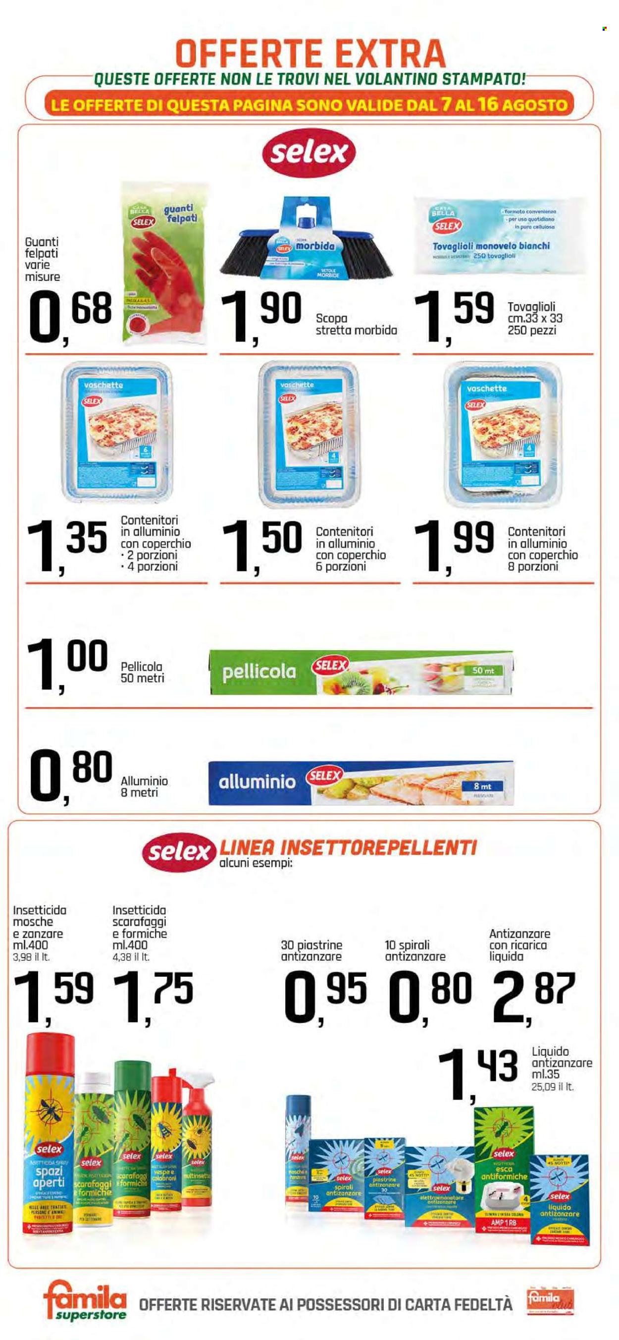 Volantino Famila - 7/8/2025 - 15/8/2025. Pagina 25
