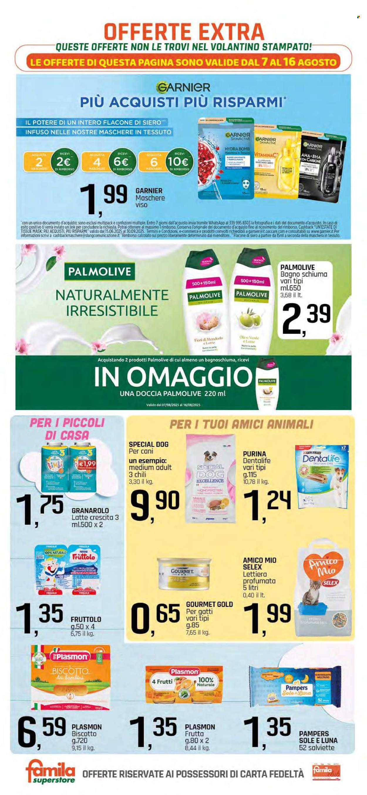 Volantino Famila - 7/8/2025 - 15/8/2025. Pagina 28