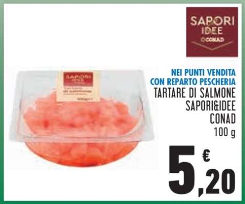 Tartare di Salmone Sapori&Idee Conad