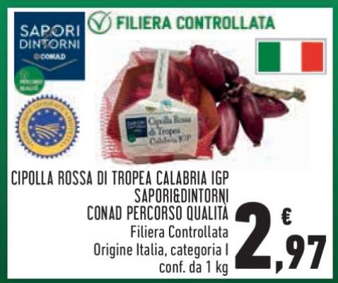 Cipolla Rossa di Tropea Calabria IGP