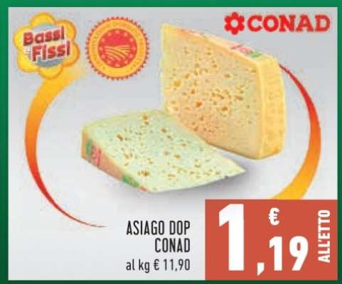 Asiago DOP Conad