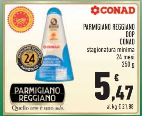 PARMIGIANO REGGIANO DOP CONAD
