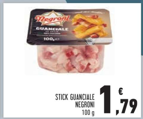 Stick Guanciale Negroni