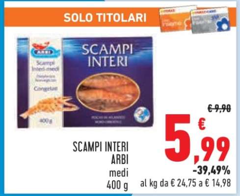SCAMPI INTERI