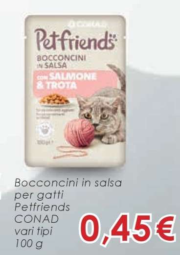 Petfriends Bocconcini in Salsa per Gatti