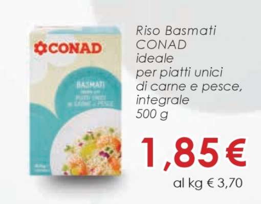 RISO BASMATI CONAD