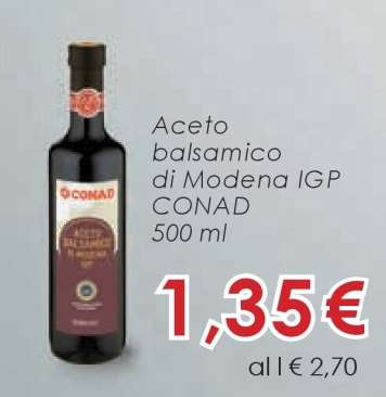 ACETO BALSAMICO DI MODENA IGP CONAD